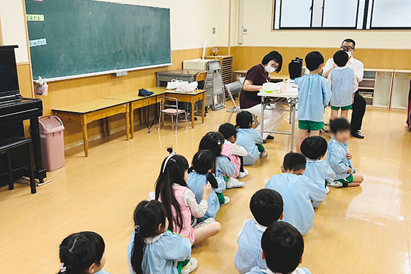 光明幼稚園歯科検診