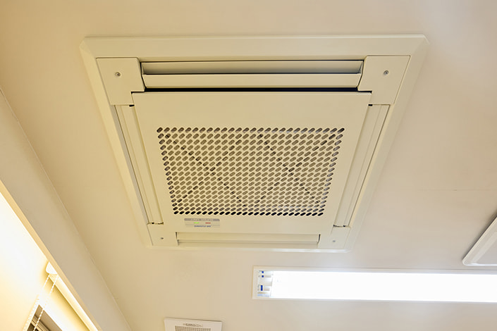 医療施設用高性能空気清浄装置を設置