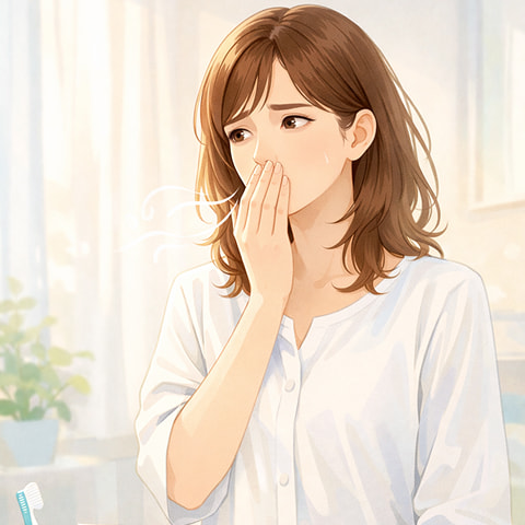 口臭が気になることがある