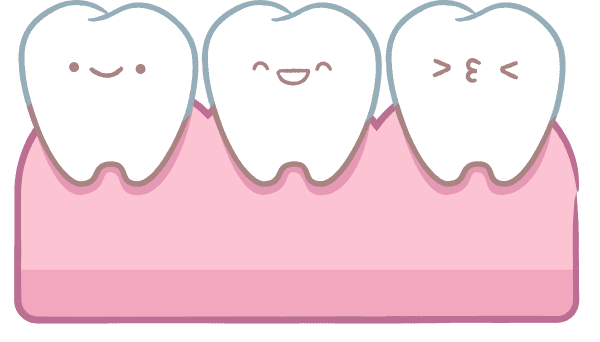 歯ならびが良い